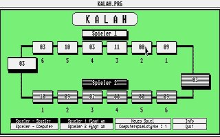 Kalah atari screenshot
